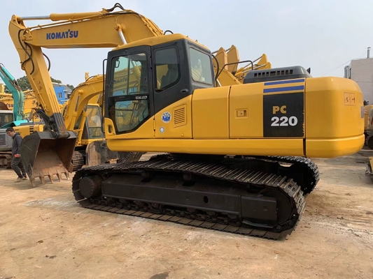 Тип Crawler использовал гидравлический экскаватор KOMATSU PC220 22 тонны