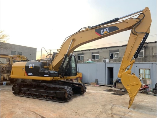 CAT 320D экскаватора подержанной гусеницы гидравлический с линией молотка