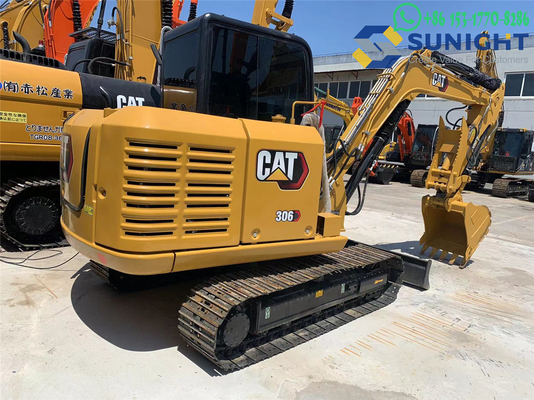 Использованный экскаватор CAT 306E Отличное состояние Короткое рабочее время
