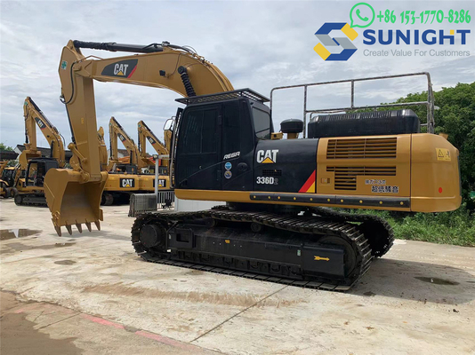 Caterpillar 336D Использованный экскаватор Оригинальный кралер CAT 336D 350 3150 336D Машины Caterpillar