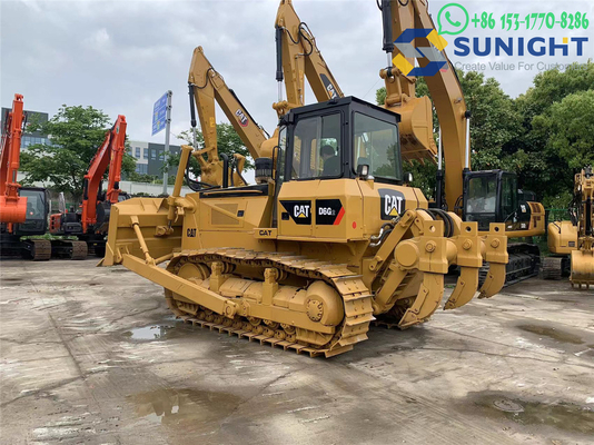 Использованные экскаваторы CAT D6G Япония Оригинальные бульдозеры Машины машиностроения Лопата и оборудование для наполнения грунта CAT D6G