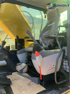 Использованная экскаваторная машина Komatsu PC220-7 22тонная японская оригинальная многофункциональная экскаваторная машина