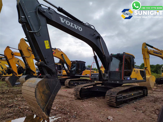 VOLVO Эксплуатационный экскаватор EC290 29Тн Использованный колесный экскаватор