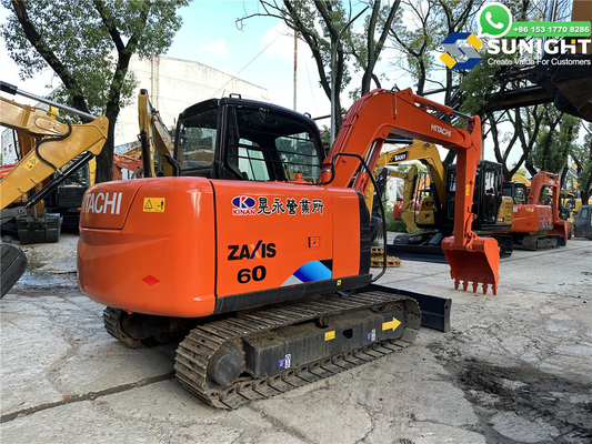 Популярные подержанные экскаваторы Hitachi Zx60 6 тонн Hitachi 60 Подержанные экскаваторы для продажи