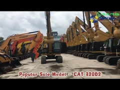 320D2 Использованный экскаватор CAT Original Caterpillar Engine C6.4