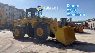 Продажа подержанного колесного погрузчика Komatsu WA380