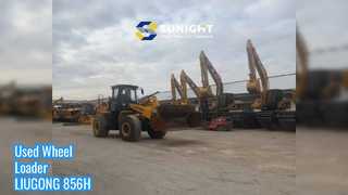 Используемый затяжелитель колеса LiuGong 856H для продажи